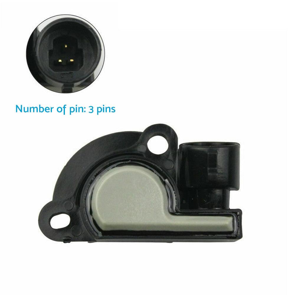 Throttle position sensor with 3-pin connector and mounting bracket