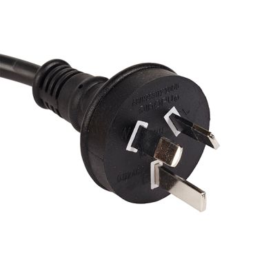 1m Australian 3-Pin Power Cord to IEC-C13 Kettle Plug – RCM Approved Cable for Monitors, PCs, NVRs & Electronics