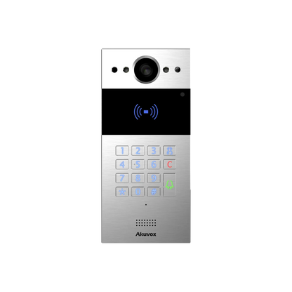 Product Title Akuvox R20K Keypad IP Video Door Phone – 2MP Camera, SIP, Dual-Frequency RFID, H.265, PoE, Surface & Flush Moun SKU:R20K-SEC