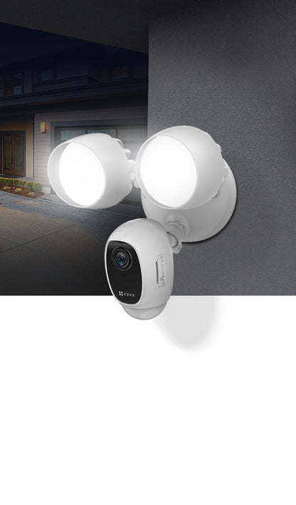 EZVIZ LC1C Smart Security Light Camera – Dual-Purpose Outdoor Surveillance and Illumination