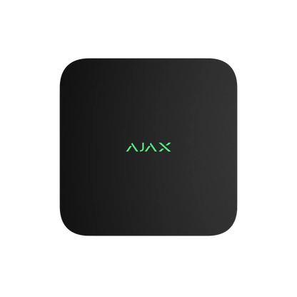 AJAX#80216 Ajax 16CH Network Video Recorder (NVR) Without HDD – White / Black