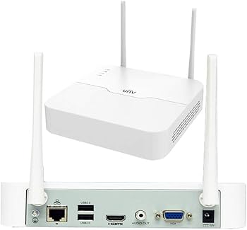 Uniview 4-Channel Wi-Fi CCTV Kit with 4 x 2MP Bullet Cameras + 1TB HDD – KIT/301-04LB-W/4*2122SR3-F40W-D