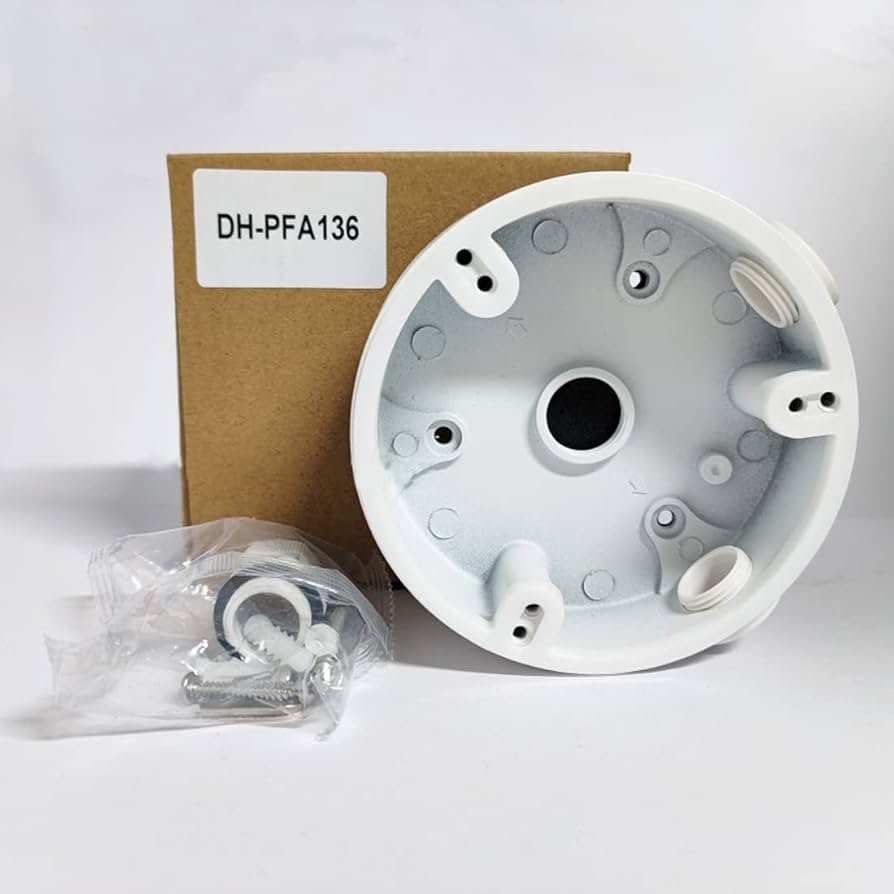 Dahua DH-PFA136 Water-Proof Aluminum Junction Box | Weatherproof Camera Mount Accessory