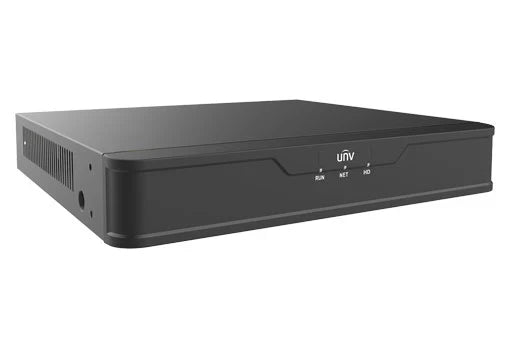 Uniview (NVR501-04B-P4) 4 Channel 16MP NVR with 4 PoE Ports Prime Series, 4K HDMI, 1 SATA HDD Slot up to 8TB