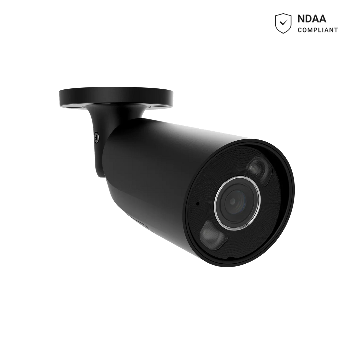 AJAX#126257 Ajax 8MP 2.8mm Bullet HL IP Security Camera – White / Black