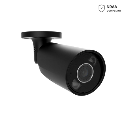 AJAX#126257 Ajax 8MP 2.8mm Bullet HL IP Security Camera – White / Black