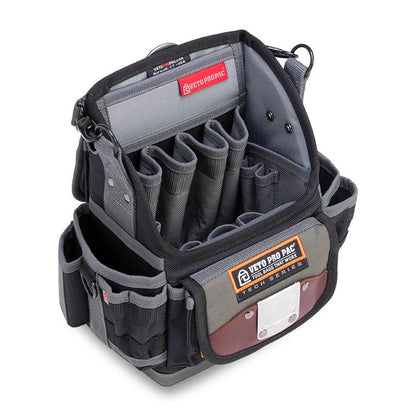 VETO PRO PAC TP6B Tech Series Tool Pouch – Open Top, Hard Bottom, 25 Pockets