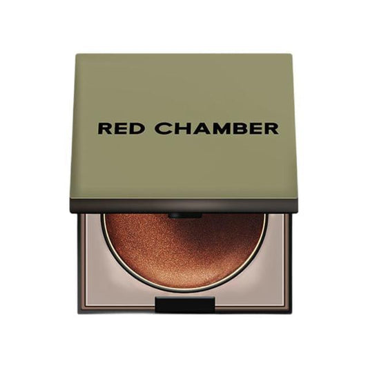 Multi-use makeup cream compact with bronze shimmer cream pan