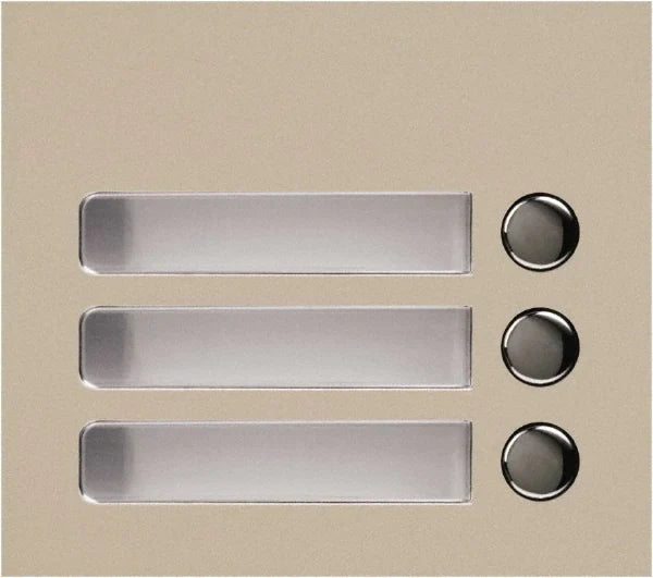 AIPHONE GF-3P GF Series, Button panel, 3 call, Requires GFSW,