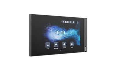 Akuvox S562W 7 Inch WiFi 6 Indoor Monitor, SIP Video Intercom Touch Screen Panel with PoE, Linux OS & Smart Home Integration Black/White