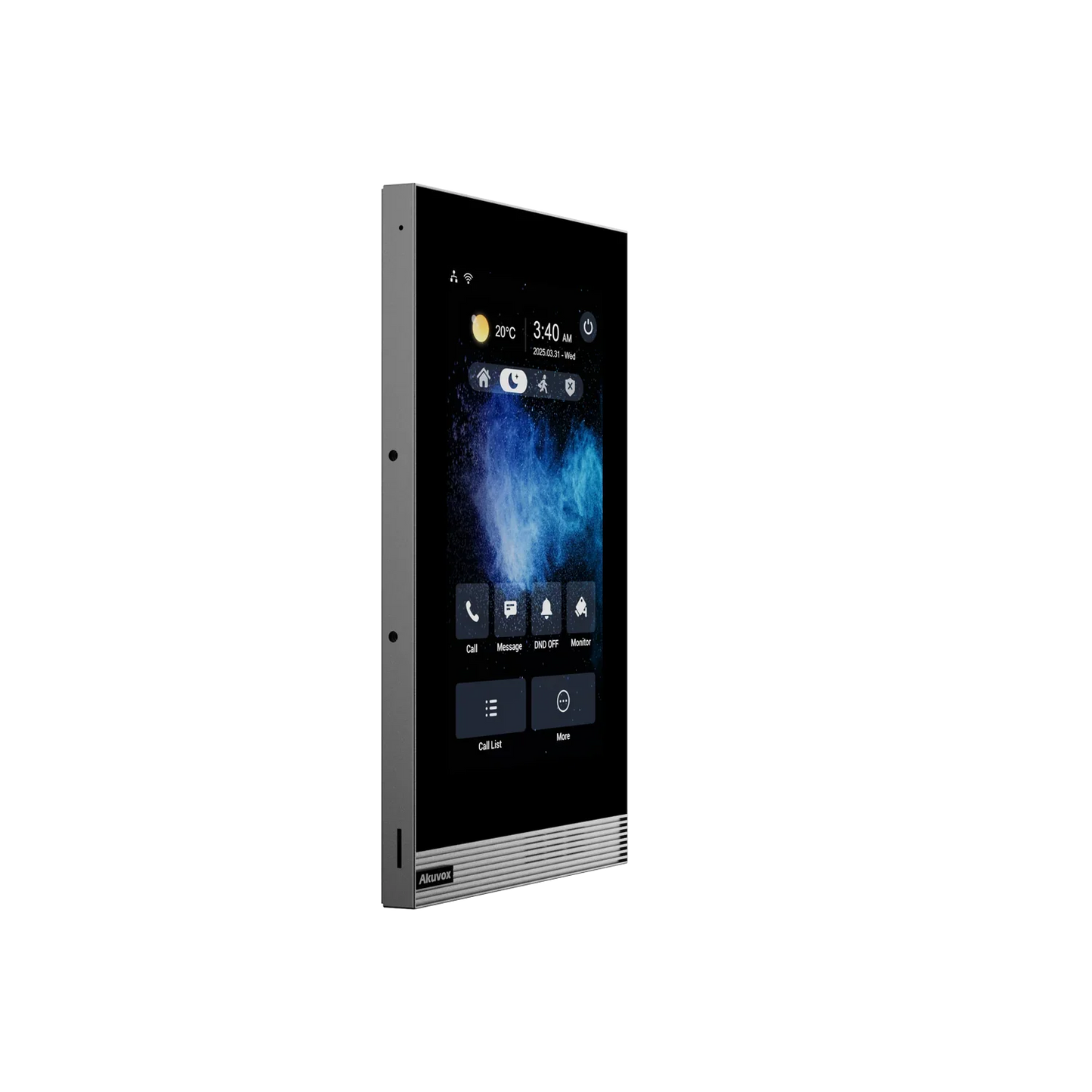 Akuvox S562W-V 7 Inch SIP Indoor Monitor with WiFi 6, Touch Screen Video Intercom, PoE, Linux OS, Smart Home Integration