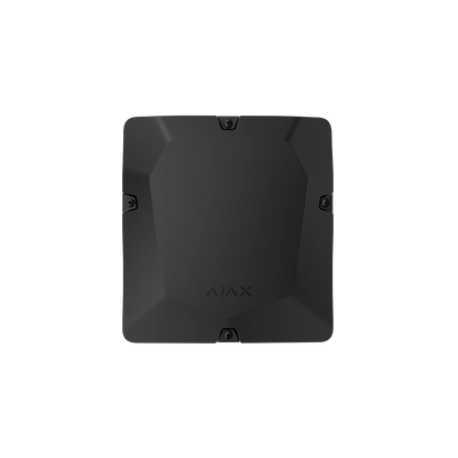AJAX#65976 Ajax Superior Fibra Case D (430) White / Black – High-Capacity Enclosure for Up to 8 Ajax Fibra Modules and Dual 18Ah Backup Batteries