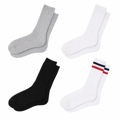 6 Pack Thick Sports Heavy Duty Work Cotton Socks Crew Socks for Women Size 2-8