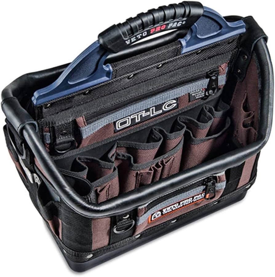 VETO PRO PAC OT-XL Contractor Series Tool Bag – Extra-Extra Large, Open-Top, Heavy-Duty Tool Storage
