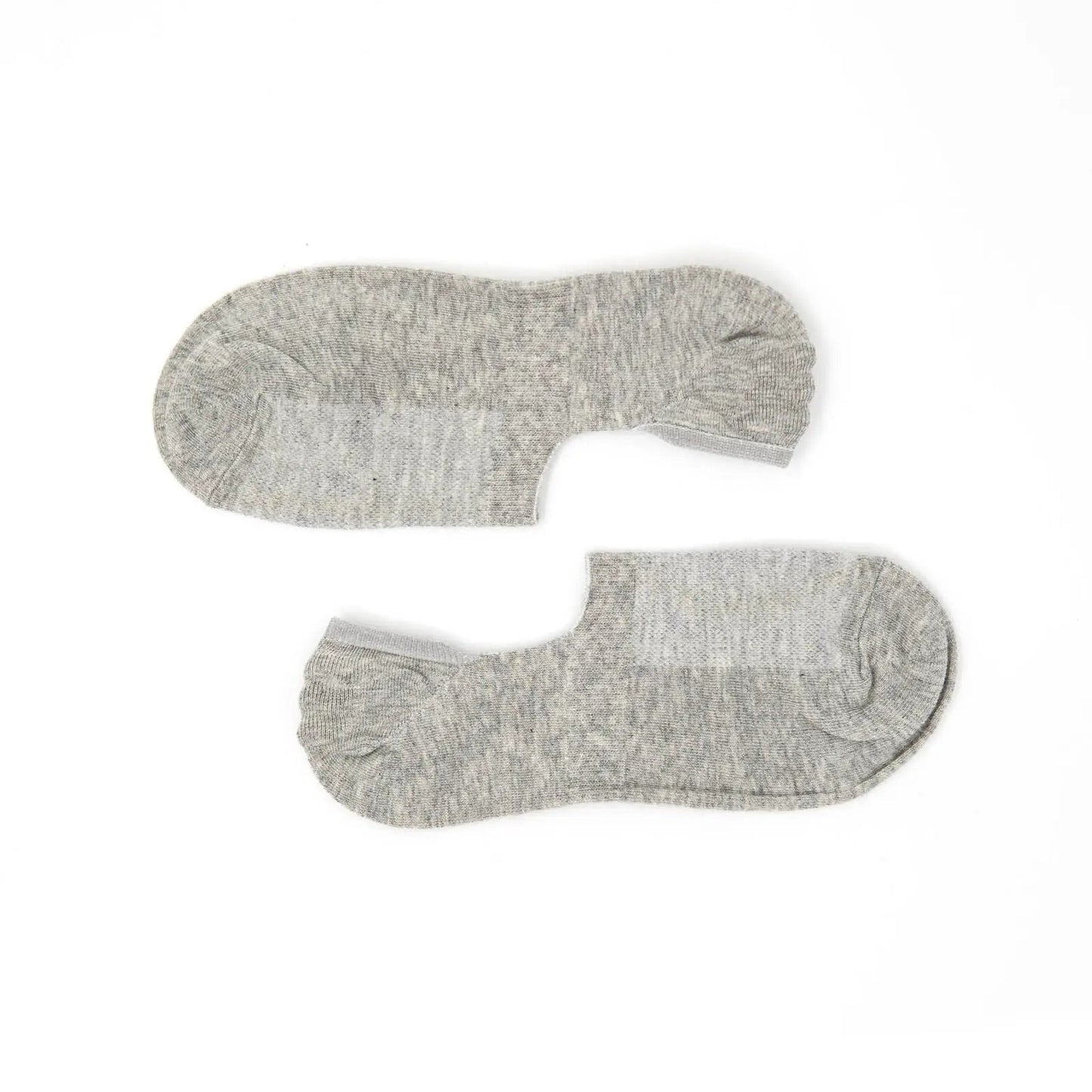 No Show 4 Pairs Non Slip Heel Socks