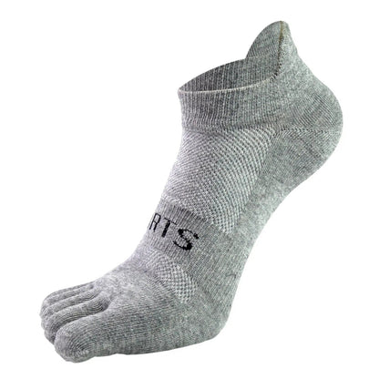 Mens Running Sports Toe Socks Gift Box