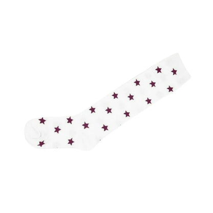 Star 2 Pairs Knee High Socks