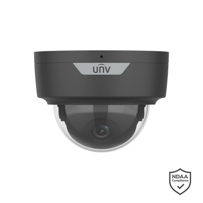 Uniview IPC326SS-ADF28K-I1 6MP HD Intelligent LightHunter IR Fixed Dome Network Camera, 2.8mm, SD Card, WDR, 40m (131ft) IR distance, Built-in Mic, POE, Prime Series