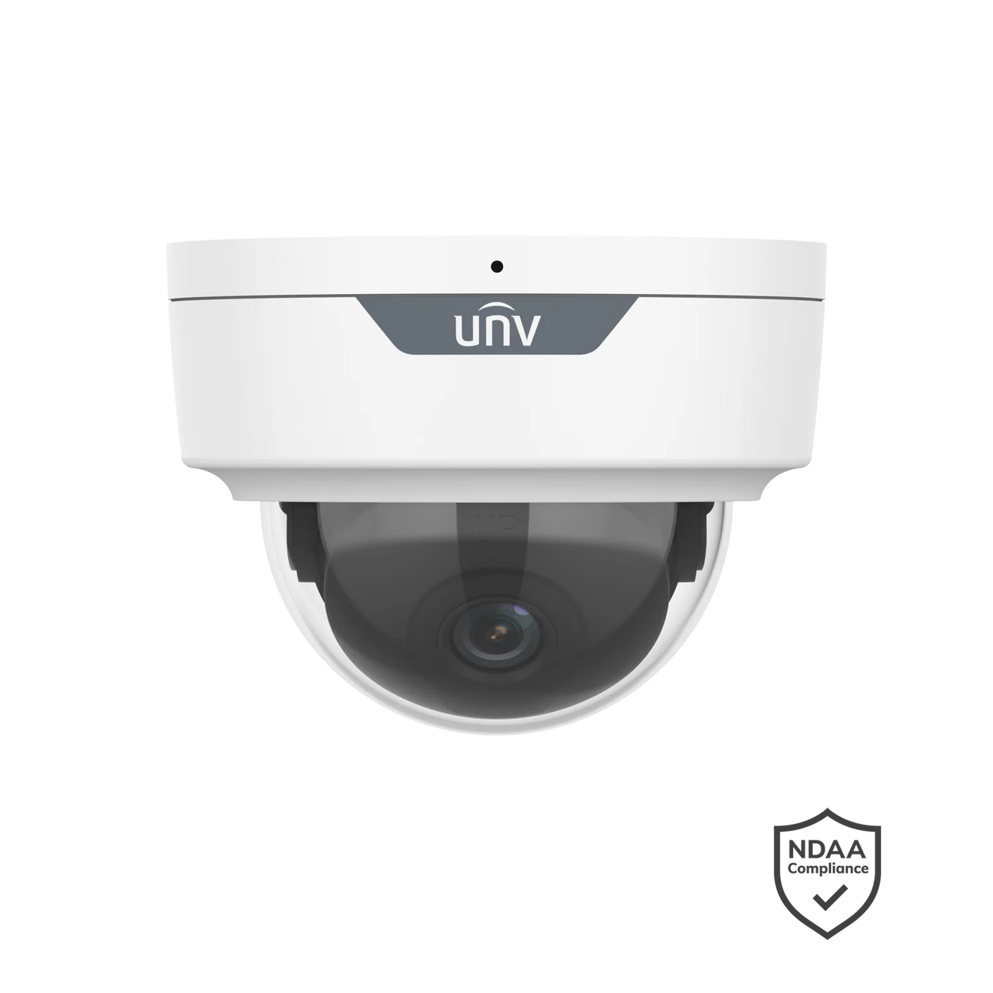 Uniview IPC328SS-ADF28K-I1 8MP LightHunter Intelligent Fixed IR Dome Network Camera, Smart IR 40m, Perimeter Detection, Human/Vehicle Classification, WDR 130dB, Built-in Mic, Prime Series