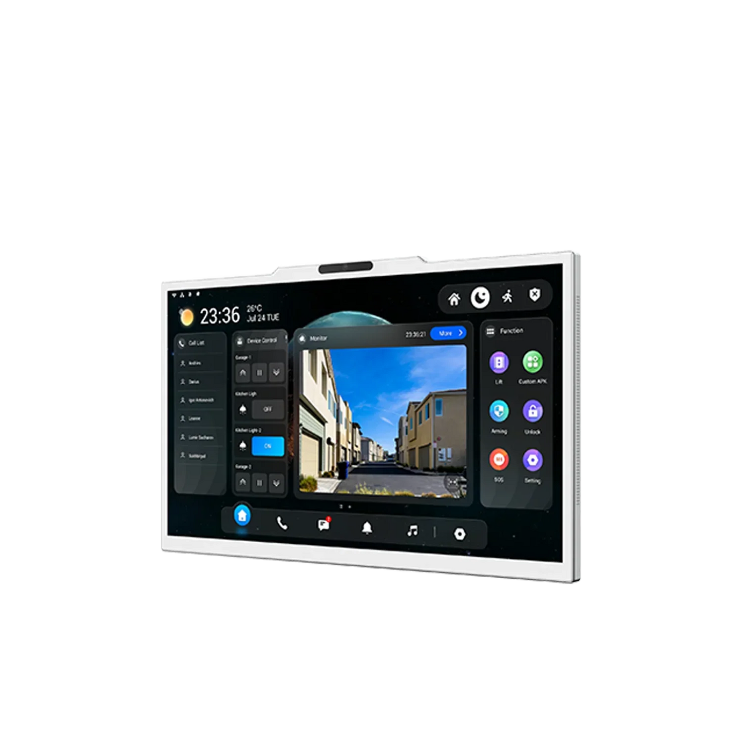 Akuvox X937A 15.6″ Indoor Monitor with Android 14 OS – Full HD Display, Wi-Fi 6, HDMI NVR Integration (Grey) SKU:X937A-SEC
