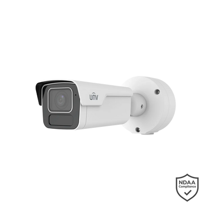 Uniview IPC2B26SS-ADZK-I1 6MP LightHunter IR VF Bullet Network Camera, Smart intrusion prevention, People flow counting, Ultra 265, WDR130dB, IR60m, Built-in Mic, Prime Series