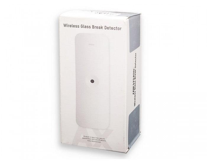 DS-PDBG8-EG2-WB Wireless Glass Break Detector – Omni-Directional Mic Sensor, Tri-X Wireless, 8m Range | Reliable Indoor Protection for Ax Pro