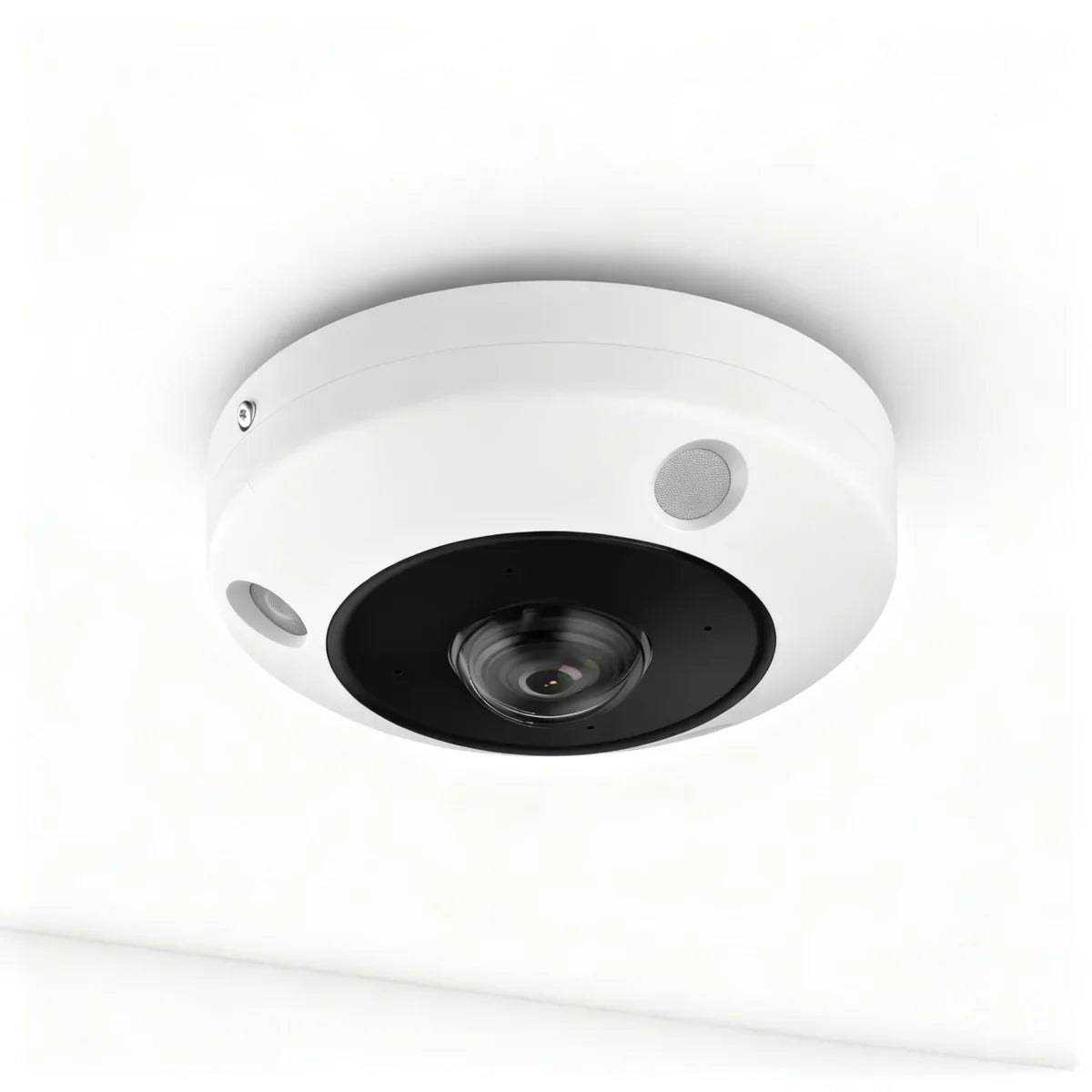 Hikvision DS-2CD63C5G1-IVS 12MP DeepinView IR Fisheye Network Camera with 360° Panoramic View, Heatmap, Two-Way Audio, IP67 & IK10