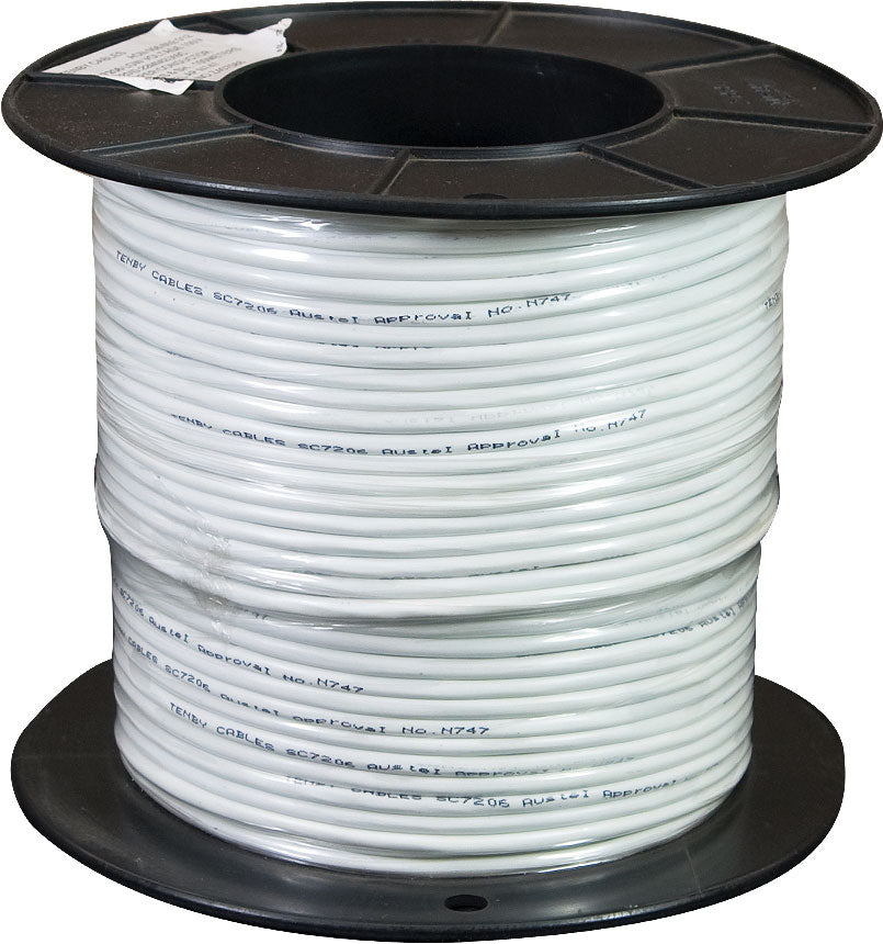 Garland MC146-W 6 Core 14/0.20mm Security Cable – 100m Roll