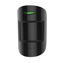 AJAX#30614 Ajax CombiProtect Jeweller Wireless Motion & Glass Break Detector – White / Black | PIR & Acoustic Security Sensor