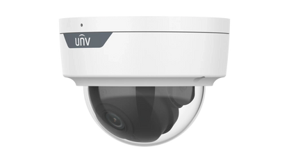 Uniview IPC328SS-ADF28K-I1 8MP LightHunter Intelligent Fixed IR Dome Network Camera, Smart IR 40m, Perimeter Detection, Human/Vehicle Classification, WDR 130dB, Built-in Mic, Prime Series