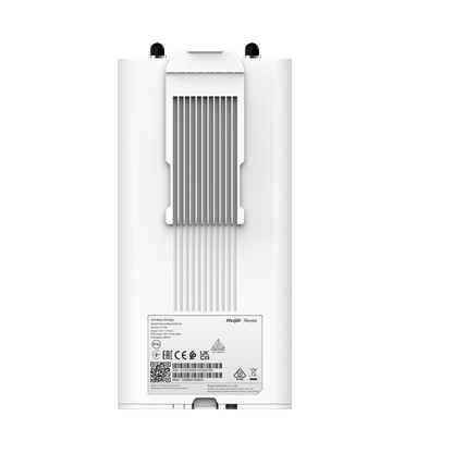 Ruijie RG-AirMetro550G-B Base Station – 5GHz 867 Mbps PTMP Wireless Bridge, 32 CPE Support, Dual GE Ports, IP55