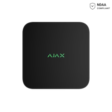 AJAX#80216 Ajax 16CH Network Video Recorder (NVR) Without HDD – White / Black