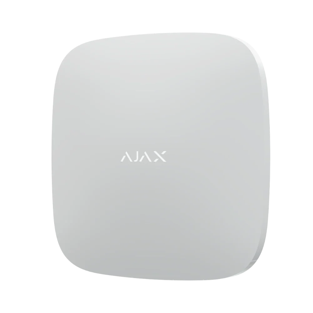 AJAX Hub 2 (4G) Jeweller Wireless Security Control Panel – White | Ethernet & Dual SIM LTE Alarm Hub | AJAX#35992