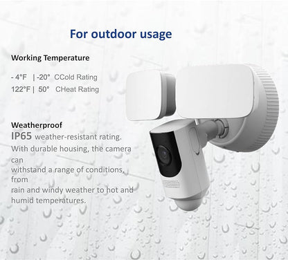 Dahua DH‑IPC‑WL46A 4MP Fixed‑focal Floodlight Network Camera – High‑Performance Wireless Security Solution
