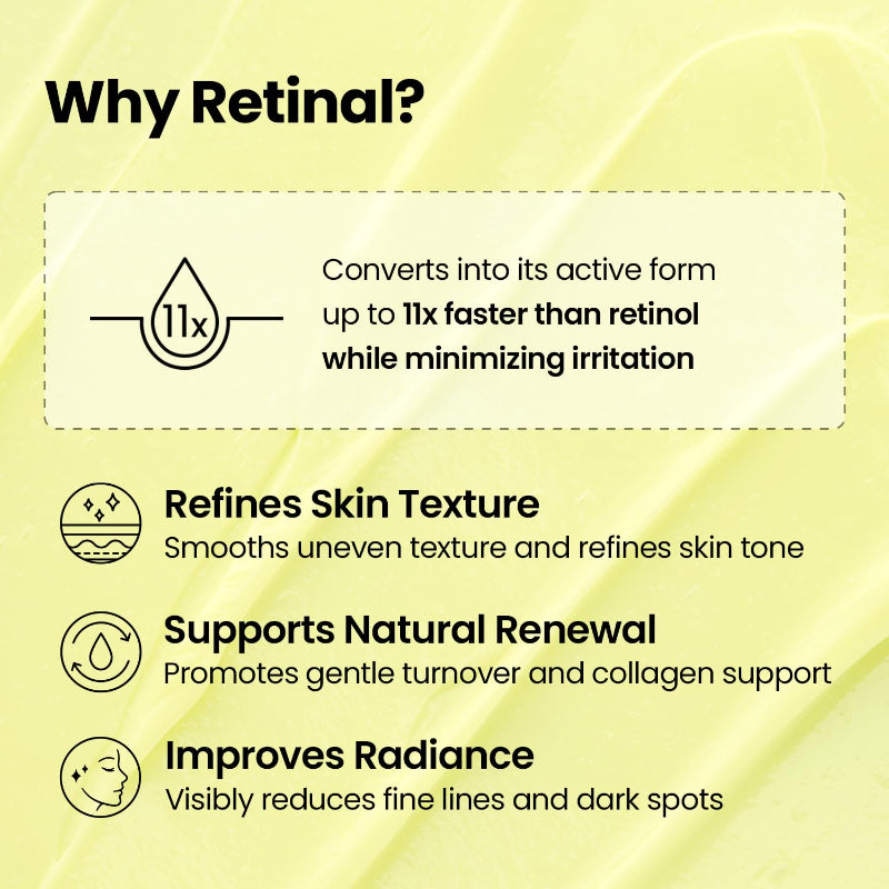 Eye cream benefits infographic panel with icons and short text blocks
