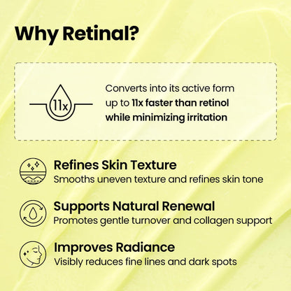 Eye cream benefits infographic panel with icons and short text blocks