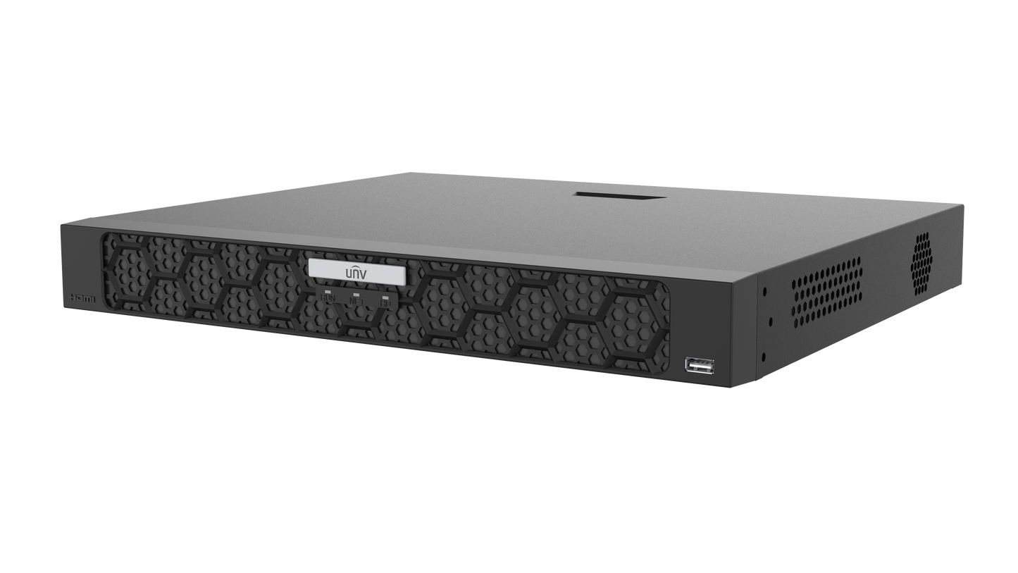 Uniview NVR502-16B-P16 Series Network Video Recorder | 16 Channel PoE NVR with Ultra 265/H.265 Support, 4K HDMI Output, Smart Detection & Cloud Upgrade