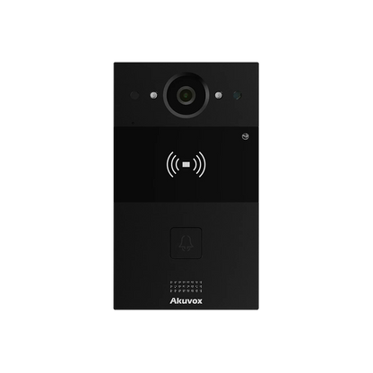 Akuvox R20A Black – Compact SIP Video Door Phone with 2MP Camera & RFID Access