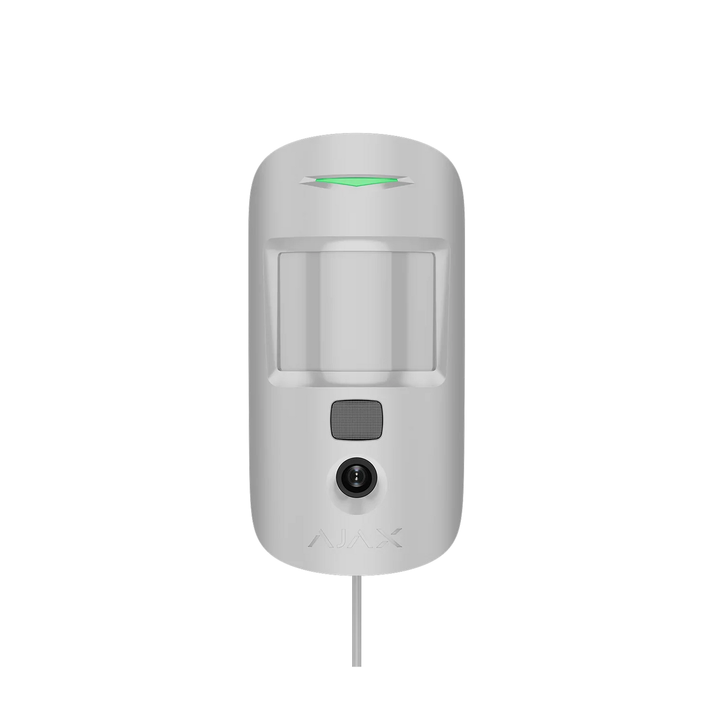 AJAX#44403 Ajax Superior MotionCam Fibra Wired PIR Motion Detector with Photo Verification – White / Black