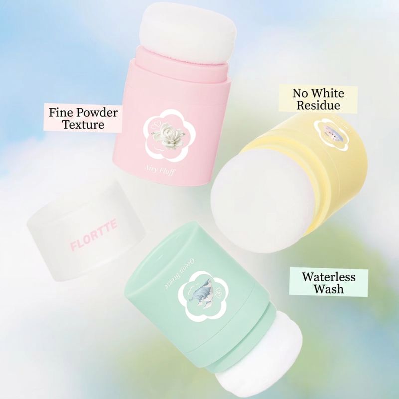 FLORTTE Hair Volumising Powder | Lightweight Hair Puff Powder