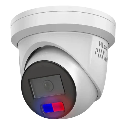 HiLook 6MP AI Fixed Turret CCTV Kit with Dual Microphone, Strobe Light, and 4K PoE NVR – IPC-T269H-MU/SL, IPC-T361H-MU-AUS, NVR-108MH-C/8P, NVR-104MH-C/4P