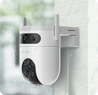 EZVIZ H9c Dual 2K Dual-Lens Pan & Tilt Wi-Fi Camera – Smart All-Round Home Security with AI Detection – Dual‑Lens 360°