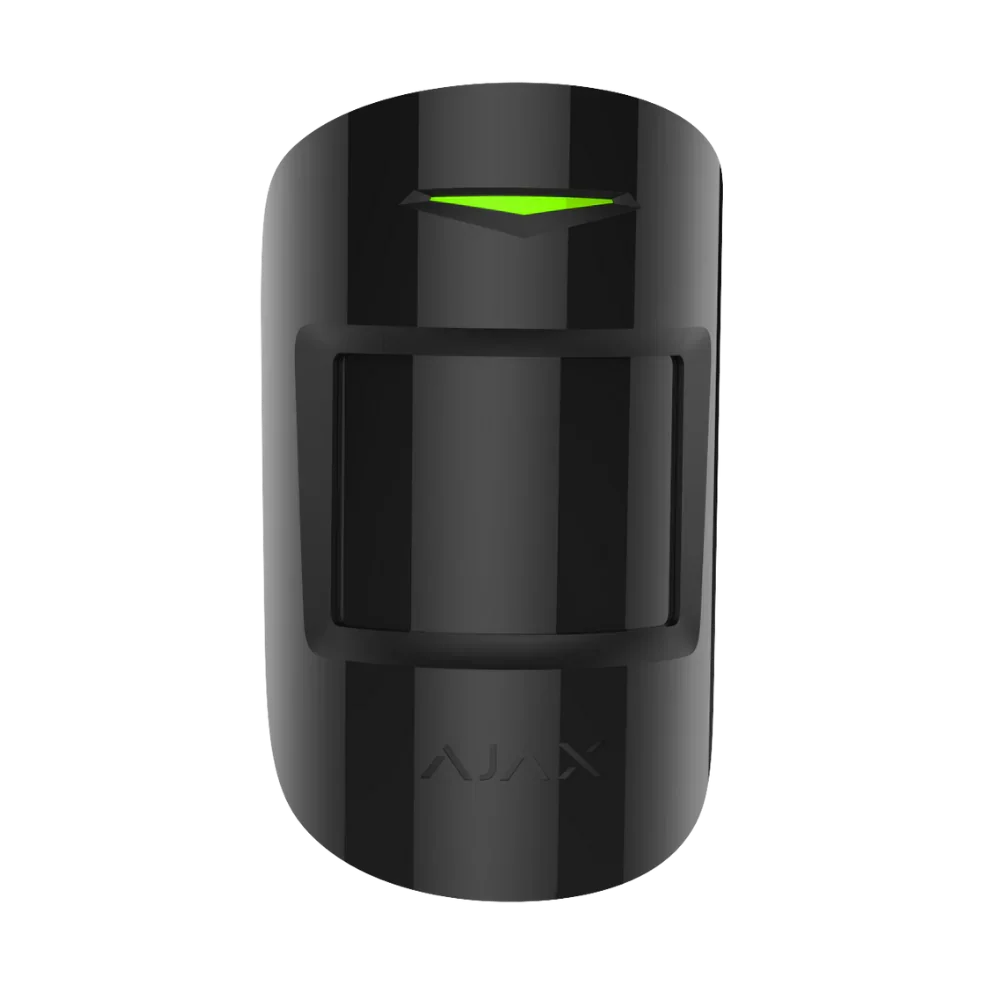 AJAX#30660 Ajax MotionProtect Plus Jeweller Wireless PIR Motion Detector – White / Black | Dual Technology Indoor Motion Sensor