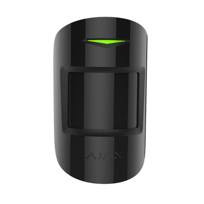AJAX#30660 Ajax MotionProtect Plus Jeweller Wireless PIR Motion Detector – White / Black | Dual Technology Indoor Motion Sensor