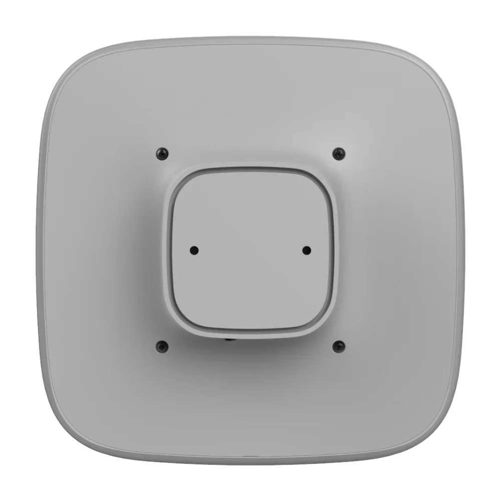 AJAX StreetSiren DoubleDeck Jeweller White/Black Wireless Outdoor Siren with Custom Faceplate – AJAX#30674