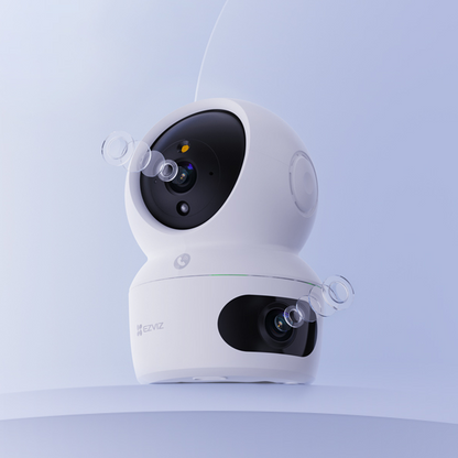 EZVIZ H7c Dual 2K⁺ Pan & Tilt Dual-Lens Wi-Fi Smart Camera pet camera | Model: CS-H7c-R100-8G44WF Indoor camera