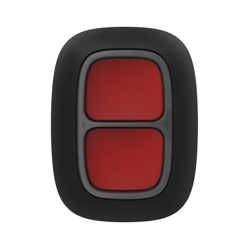 AJAX#30623 – Ajax DoubleButton Jeweller Wireless Hold-Up / Panic Button (Black)