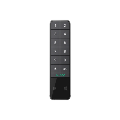 AJAX KeyPad Outdoor Jeweller Graphite Wireless Outdoor Security Keypad with Pass, Tag & Smartphone Access – AJAX#99972
