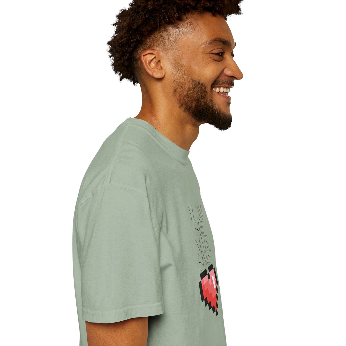 Pixel Heart Unisex Tee  Retro 8 Bit Gaming Shirt |By Aprasi