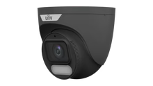 Uniview IPC3628LE-ADF28K-WP / IPC3628LE-ADF40K-WP 8MP ColorHunter OwlView Fixed Eyeball Network Camera with Wise-ISP, Built-in Mic, 30m Warm Light, IP67, PoE – Black